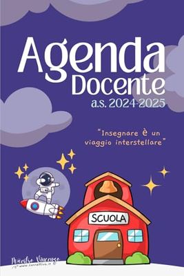 AGENDA DOCENTE A.S. 2024-2025: giornaliera per insegnanti della Scuola Primaria.
