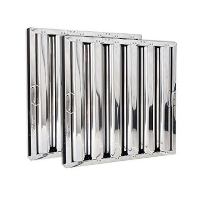 Kleen-Gard Lot de 2 filtres pour hotte de cuisine commerciale en acier inoxydable 20 x 20 x 2