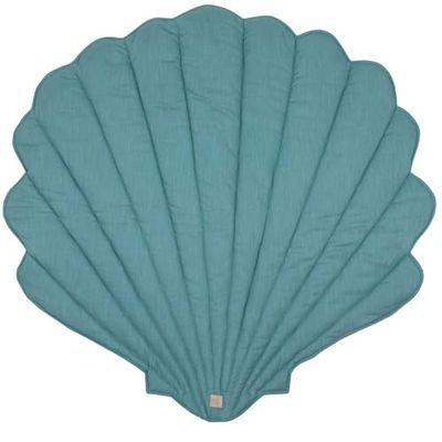 Moi Mili Tapis de Jeu et de Salle de Sport de la Marque Modèle Linen Shell Mat
