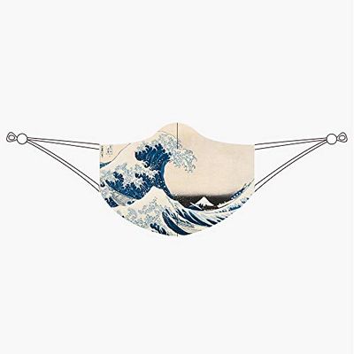 LOQI KATSUSHIKA HOKUSAI ansiktsmask – The Great Wave