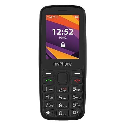 myPhone 6410 LTE 4G Simple Phone with Clear Display and Big Buttons, Large 1400mAh Battery, Bluetoth, Radio, Torch LED, Large 124MB Drive
