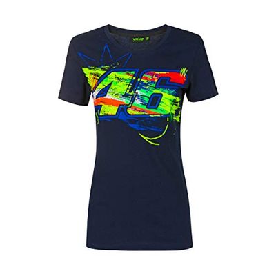 Valentino Rossi T-Shirt Winter Test M,Blue,Woman VRWTS392402M