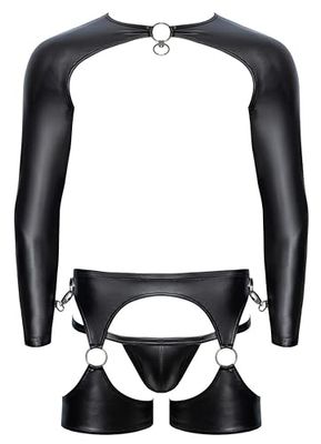 Svenjoyment Bondage Men's Bondage Set 3 pcs. Black M