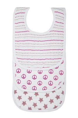 Lässig - Conjunto de 3 babetes Sweet Dreams Girls