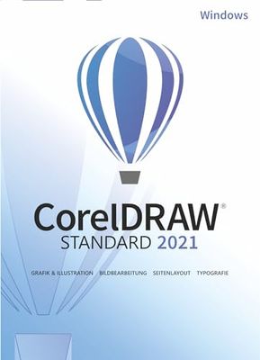 CorelDRAW Standard 2021 DE DVD EU