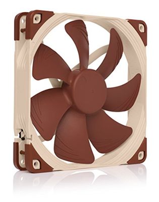 Noctua NF-A14 PWM, Ventilador Silencioso, 4 Pines (140 mm, Marrón)