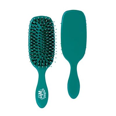Wet Brush Spazzola per peli di animali domestici, spazzola liscia e lucida per cani e gatti, pettine e strumento per rimuovere lo spargimento di cani a pelo lungo o corto, senza grovigli per meno