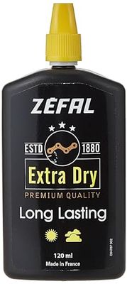 ZEFAL Extra Dry, Cera Catena Unisex Adulto, Nero, 120 ml
