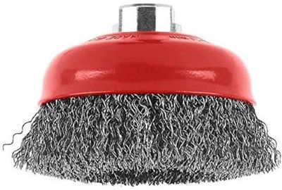 Bosch 1 608 614 011 Escova de copo, 100 mm x 0,5 mm, rosca M14, embalagem de 1