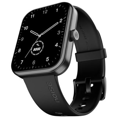 Noise Pulse 2 Max 1.85" Display, Bluetooth Calling Smart Watch, 10 Days Battery, 550 NITS Brightness, Smart DND, 100 Sports Modes, 150+ Cloud-Based Watch Faces, Smartwatch for Men and Women