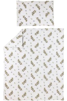 Meyco Babysängkläder, juniorsäng – citron Soft Yellow – 120 x 150 cm – enkelförpackning