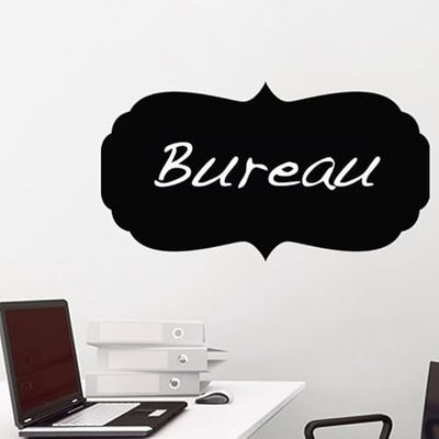 Ambiance - Adhesivo decorativo para pizarra (75 x 140 cm), diseño de burbujas
