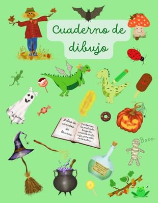Cuaderno de dibujo para niños: Cuaderno para dibujar y crear historias