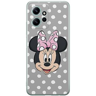 ERT GROUP mobiltelefonfodral för Xiaomi REDMI NOTE 12 4G originalt och officiellt licensierat Disney mönster Minnie 057 optimalt anpassad till formen på mobiltelefonen, fodral tillverkad av TPU-plast