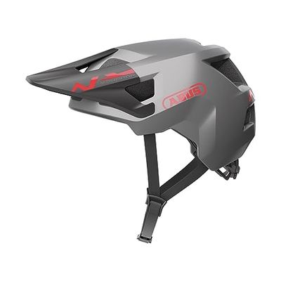 ABUS YOUDROP, unisex cykelhjälm för ungdomar, Silber (Ti silver), S (48-55 cm)