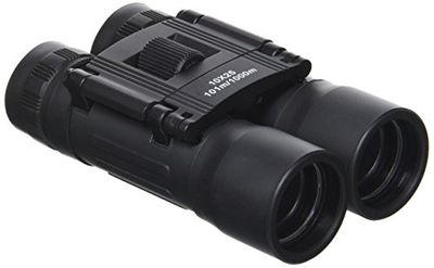Mil-Tec Pieghevole Binocular 10X25 Nero