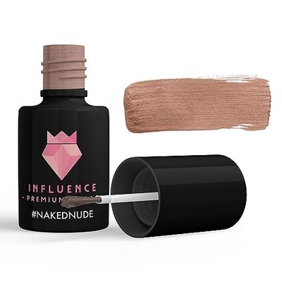 Influence Premium gellac Nail Polish Glitter pastello opaco NAKEDNUDE