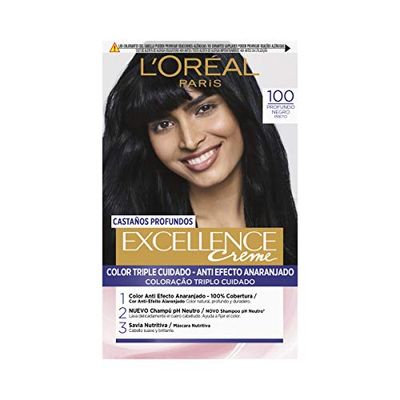 Excellence Brunette teinture 100 True Black