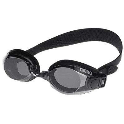 arena Zoom Neoprene Occhialini Nuoto Unisex Adulto, Occhialini Piscina con Ampie Lenti, Protezione UV, Ponte Nasale Regolabile, Guarnizioni in Neoprene, Adatti per Lenti a Contatto