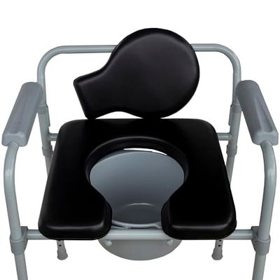 RQUIRRE Cuscino per sedile del WC, super morbido, imbottito, in spugna, per anziani/disabili/disabili, per doccia, sedie a rotelle e WC