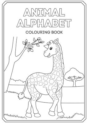 Animal Alphabet Colouring Book