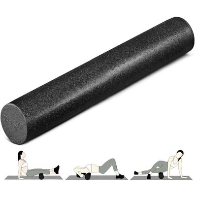 Yes4All Foam Roller - Rullo In Schiuma Ultra Leggero In EPP Ad Alta Densità Lungo 30/45/61/91 CM Per Schiena, Gambe, Allenamenti, Punti Trigger, Palestra, Pilates, Fitness, Yoga, Tessuti Profondi