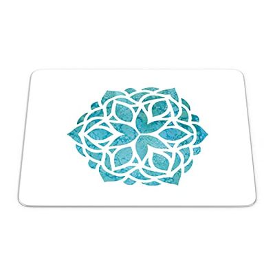 Bonamaison, Tapis de Souris Rectangle Imprimé Numériquement, Fond Antidérapant, pour Bureau et Maison, Taille: 22x18cm
