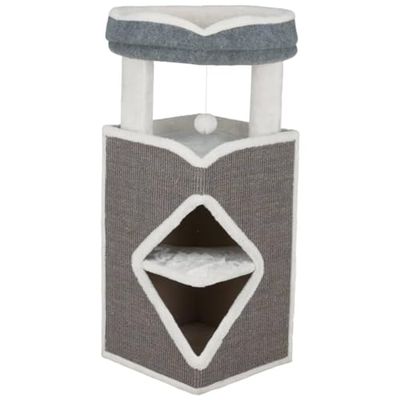 Trixie 44427 Cat Tower Arma, 98 cm, grijs/blauw/grijs