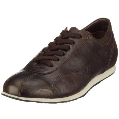 Buffalo Leaf Washed 4525 - Scarpe Basse Classiche da Uomo, Marrone, 42 EU