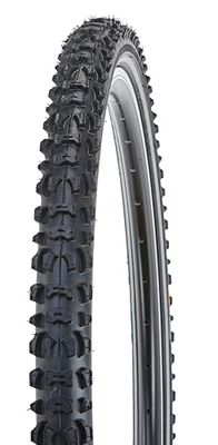 Profeter cykeldäck 26 x 1,90/2,00 ATB svart med huvudband och reflexremsor, 6716