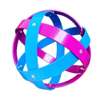 Genesa Crystal, Purificatore energia, Dispositivo orgonico 16 cm diametro, Azzurro e Fucsia
