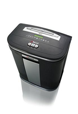 Rexel Mercury Destructeur de Documents Manuel Coupe Micro, 11 Feuilles, Pour Petits Bureaux (Jusqu'à 10 Utilisateurs), Technologie Anti-Bourrage, Corbeille Amovible 30L, Noir, Mercury RSM1130, 2102407EU