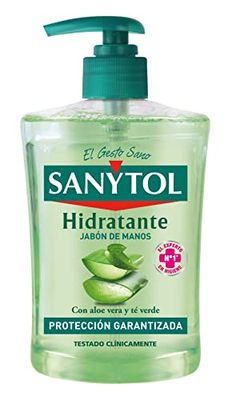 SANYTOL JABÓN DE MANOS antibacteriano hidratante 500 ml