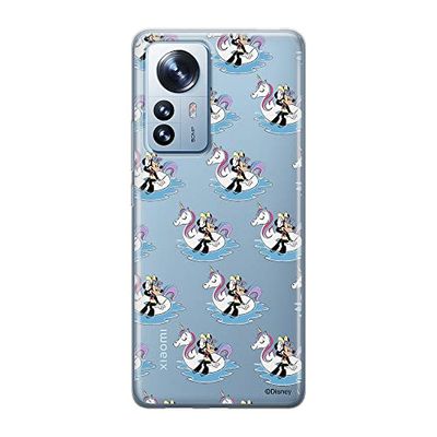 ERT GROUP mobiltelefonfodral för Xiaomi 12 PRO originalt och officiellt licensierat Disney mönster Minnie 030 optimalt anpassad till formen på mobiltelefonen, gedeeltelijk transparant