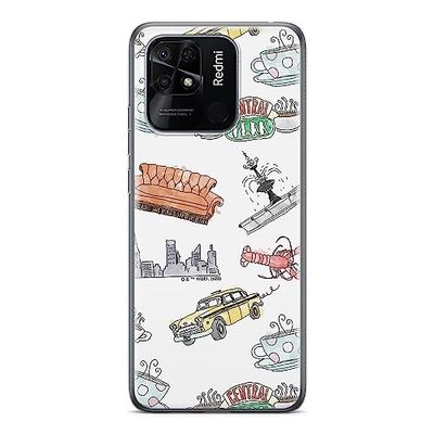Ert Group Funda para teléfono móvil Xiaomi REDMI 10C Original y con Licencia Oficial de Friends con diseño 011 Perfectamente Adaptada a la Forma del teléfono móvil, Funda Hecha de TPU