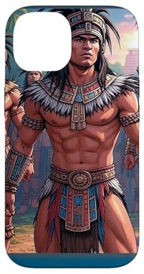 Aztec Warrior Mesoamerica Case for iPhone 14