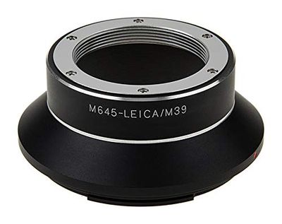 Fotodiox Pro Lens Mount Adapter, Leica Visoflex M39 (39mm Schroefdraad Mount) Lens naar Mamiya 645 Camera Mount Adapter -voor Mamiya ZD, 645AFD III, 645AFD II, 645AF, 645E, M645 1000s, M645 PRO