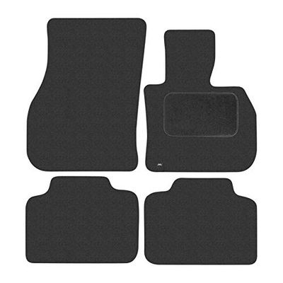 JVL Fully Tailored Carpet Car Mat Set for 4