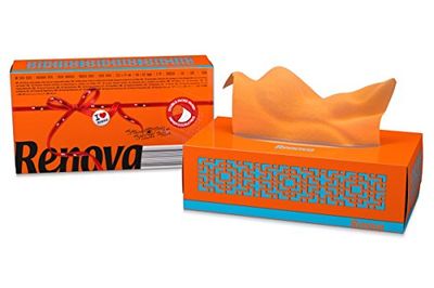 Renova Lenços faciais Red Label Laranjas - 80 lenços
