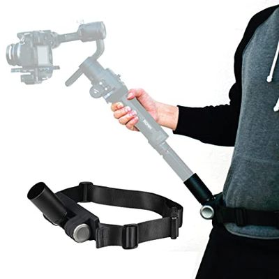 Carry Speed - Cintura di supporto Mogocrane per apparecchiature video - cintura di lunghezza regolabile con manicotto in alluminio inclinabile