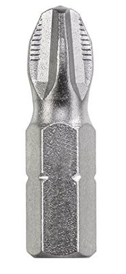 kwb 3 x bits 25 mm PH 1 Industrial Steel 121001 (TQ acier 60, ISO 1173, le lecteur C) 6,3