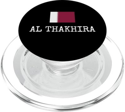 Al Thakhira Country Qatar Viaje familiar Niños Hombres Mujeres PopSockets PopGrip para MagSafe