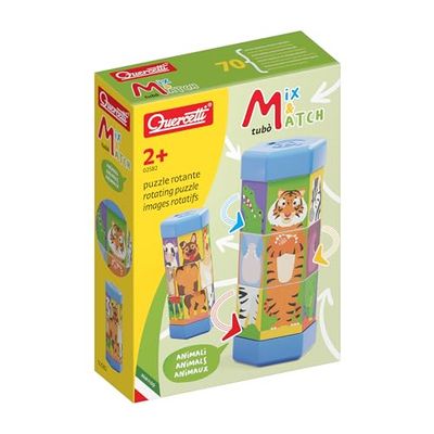 Quercetti - 2582 Tubò Mix & Match Animaux