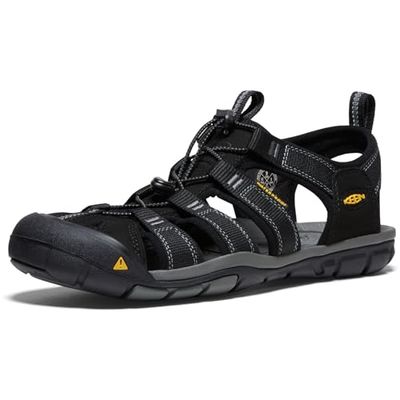 KEEN Clearwater CNX Sandálias, homem, preto, UE 47,5, Preto e vinho:, 47.5 EU