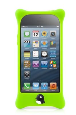 Bone Bubble siliconen hoesje voor iPhone 5-groen