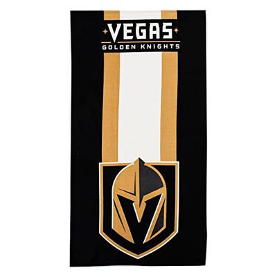Nord-Ouest Las Vegas Doré Knight Serviette de Plage, Noir, 30" x 60"
