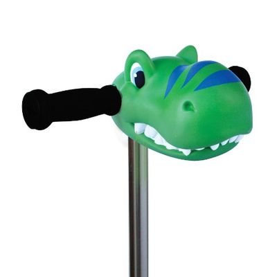 Scootaheadz - Dinosaur Scooter Accessories Personalise Your Boys Ride - Dino Scooter Head For Kids Scooter - Toys For Boys Ages 3 And Up - Danny Dino in Green