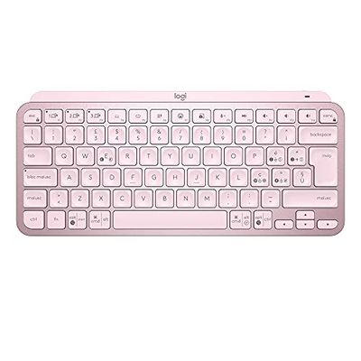 Logitech - Input Devices MX Keys Mini WRLS ILLUMIN.KEYB Roze - ITA - MEDITER