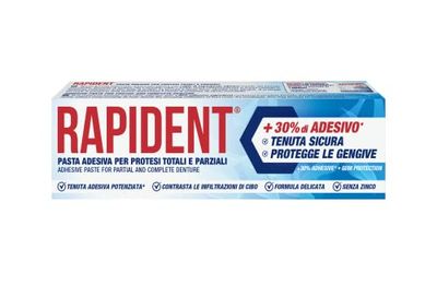 Rapident - Adesivo in Pasta, per Dentiere - 40 g