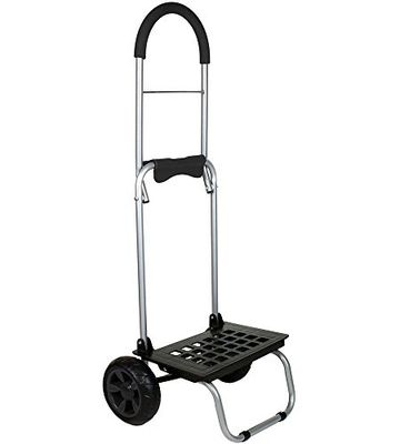 dbest products Mighty Max Personal Dolly, Black Handtruck Cart Hardware Garden Utilty